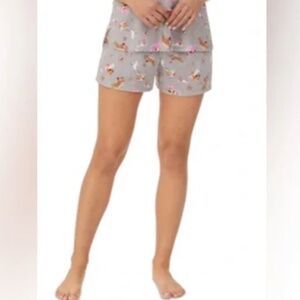 Cuddl Duds Women's happy dog short